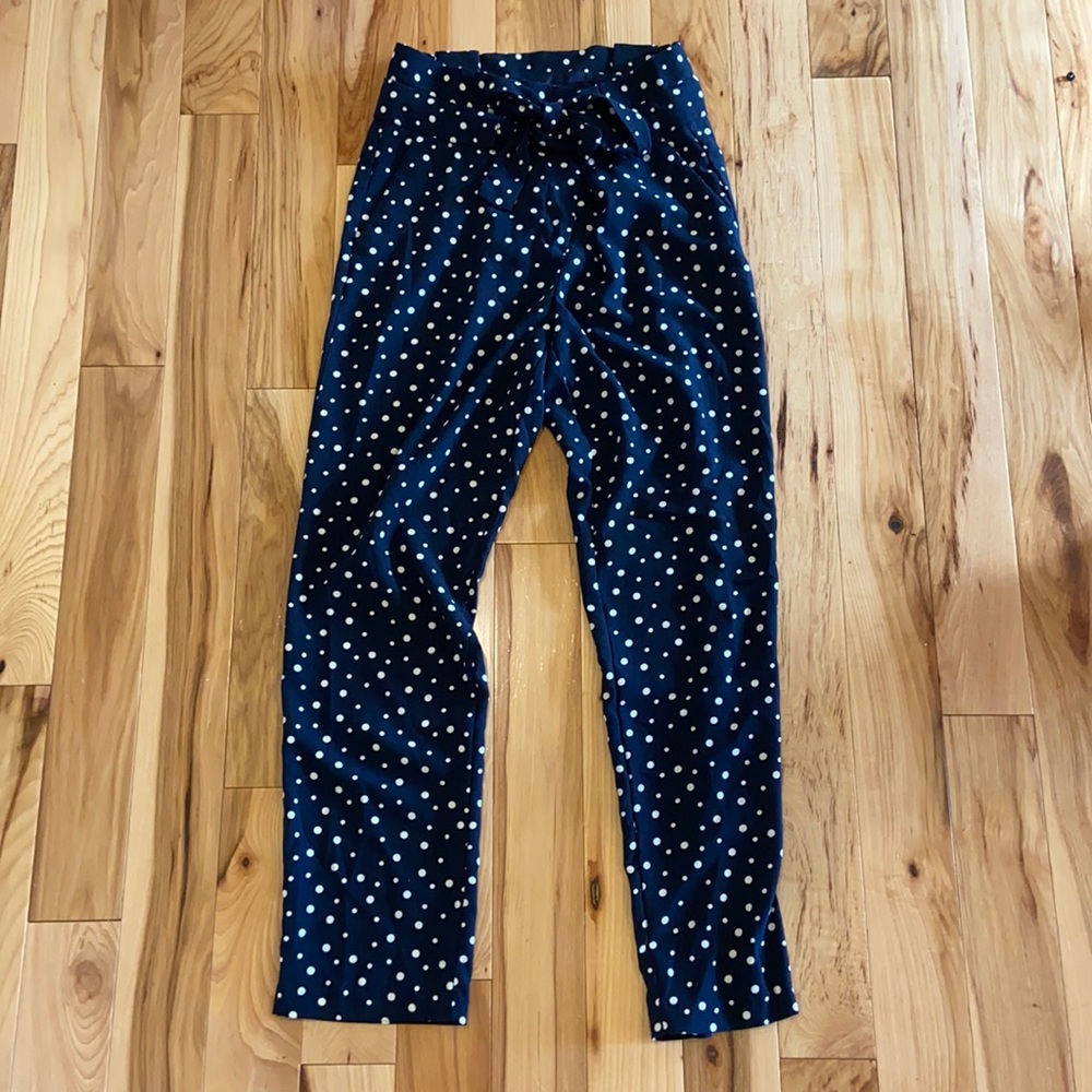 Flowy Patterned Dress Pants